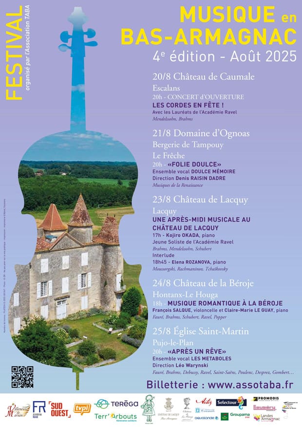 Musique en Bas-Armagnac 2025